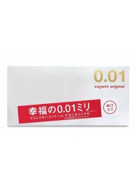 Ультратонкие презервативы Sagami Original 0.01 - 20 шт. - Sagami - купить с доставкой в Новосибирске