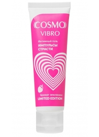 Возбуждающий гель на водно-силиконовой основе Cosmo Vibro с ароматом земляники - 50 гр. - Биоритм - купить с доставкой в Новосибирске