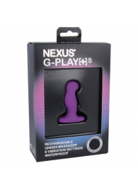 Фиолетовая вибровтулка Nexus G-Play+ S - Nexus Range - в Новосибирске купить с доставкой