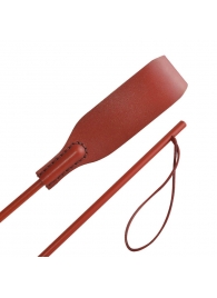 Красный кожаный стек  Флеш  - 58 см. - Sitabella - купить с доставкой в Новосибирске