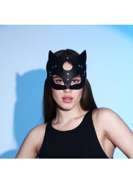 Оригинальная черная маска «Кошка» с ушками - Сима-Ленд - купить с доставкой в Новосибирске