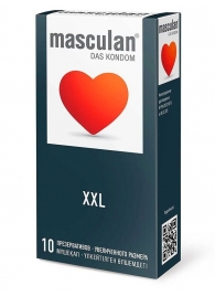 Презервативы увеличенного размера Masculan XXL - 10 шт. - Masculan - купить с доставкой в Новосибирске