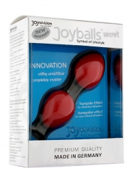 Красные вагинальные шарики Joyballs Secret - Joy Division