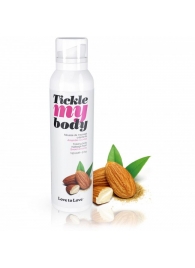 Массажная хрустящая пенка Tickle My Body Sweet Almonds с ароматом миндаля - 150 мл. - Love to Love - купить с доставкой в Новосибирске