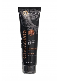 Интимный гель на водной основе Lube Tube Chocolate с шоколадным вкусом - 100 мл. - ORGIE - купить с доставкой в Новосибирске