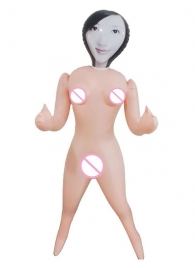 Надувная секс-кукла «Брюнетка» - Eroticon - в Новосибирске купить с доставкой