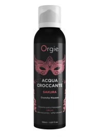 Хрустящая пенка для массажа Orgie Acqua Croccante Sakura с ароматом сакуры - 150 мл. - ORGIE - купить с доставкой в Новосибирске