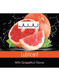 Пробник съедобного лубриканта JUJU с ароматом грейпфрута - 3 мл. - JuJu - купить с доставкой в Новосибирске