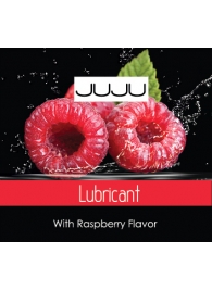 Пробник съедобного лубриканта JUJU с ароматом малины - 3 мл. - JuJu - купить с доставкой в Новосибирске