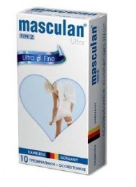 Ультратонкие презервативы Masculan Ultra Fine с обильной смазкой - 10 шт. - Masculan - купить с доставкой в Новосибирске