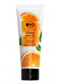 Лубрикант на водной основе OYO Aroma Gel Orange с ароматом апельсина - 75 мл. - OYO - купить с доставкой в Новосибирске