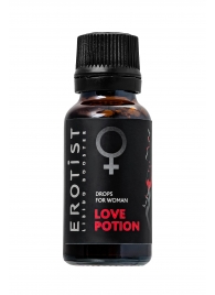 Возбуждающие капли для женщин Erotist Love Potion - 20 мл. - Erotist Libido Booster - купить с доставкой в Новосибирске