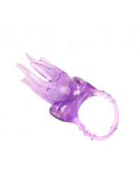 Фиолетовое эрекционное кольцо с усиками - Сима-Ленд - в Новосибирске купить с доставкой