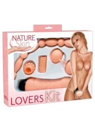 Эротический набор Nature Skin Lovers Kit - Orion - купить с доставкой в Новосибирске