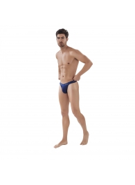 Темно-синие мужские трусы-тонги Latin Lust Thong - Clever Masculine Underwear купить с доставкой