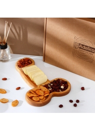 Деревянное блюдо для подачи в форме члена (32,5 х 20 х 1,7 см) - Сима-Ленд - купить с доставкой в Новосибирске