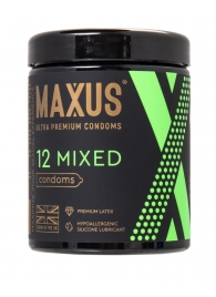 Презервативы MAXUS Mixed - 12 шт. - Maxus - купить с доставкой в Новосибирске