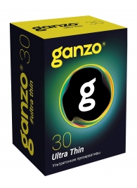 Супертонкие презервативы Ganzo Ultra thin - 30 шт. - Ganzo - купить с доставкой в Новосибирске