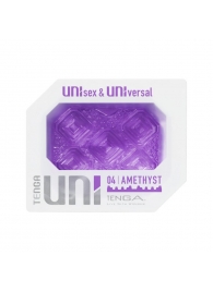 Фиолетовый мастурбатор-стимулятор Tenga Uni Amethyst - Tenga - в Новосибирске купить с доставкой