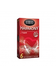 Гладкие презервативы Domino Harmony - 6 шт. - Domino - купить с доставкой в Новосибирске