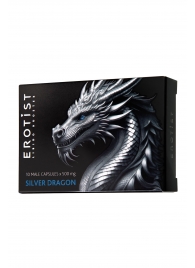 Капсулы для мужчин Erotist Silver Dragon для усиления эрекции - 10 капсул - Erotist Libido Booster - купить с доставкой в Новосибирске