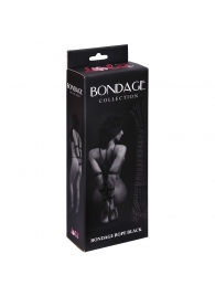 Черная веревка Bondage Collection Black - 9 м. - Lola toys - купить с доставкой в Новосибирске