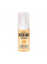 Жидкий вибратор Nuei Rock Me! с ароматом печенья и сливок - 20 мл. - Nuei cosmetics - купить с доставкой в Новосибирске