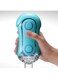 Голубой мастурбатор Tenga Flip ORB Ocean - Tenga - в Новосибирске купить с доставкой