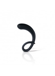 Черный массажер простаты Curving Curt - 13 см. - MyStim - купить с доставкой в Новосибирске