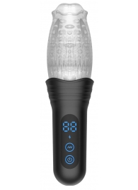 Автоматический мастурбатор Oral Sex Masturbator с функциями ротации, вибрации и фрикций - Secwell - в Новосибирске купить с доставкой