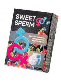 Шипучие таблетки для мужчин Sweet Sperm для изменения вкуса спермы (4 шт. по 0,5 гр.) - Капиталпродукт - купить с доставкой в Новосибирске