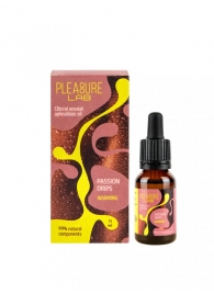 Капли с согревающим эффектом Passion Drips Warming - 15 мл. - Pleasure Lab - купить с доставкой в Новосибирске