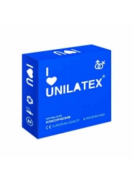 Классические презервативы Unilatex Natural Plain - 3 шт. - Unilatex - купить с доставкой в Новосибирске