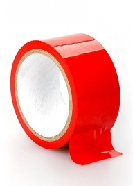 Красная лента для связывания Bondage Tape Red - Shots Media BV - купить с доставкой в Новосибирске