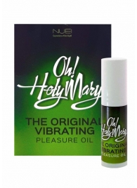 Масло унисекс с эффектом вибрации Oh! Holy Mary - 6 мл. - Nuei cosmetics - купить с доставкой в Новосибирске