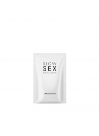 Полоски для орального секса Slow Sex Oral Sex Strips - 7 шт. - Bijoux Indiscrets - купить с доставкой в Новосибирске