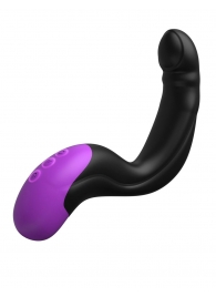 Черно-фиолетовый вибромассажёр простаты Hyper-Pulse P-Spot Massager - Pipedream - в Новосибирске купить с доставкой