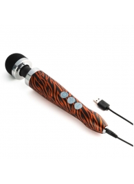 Беспроводной wand-вибратор Doxy Die Cast 3R с тигровым принтом на рукояти - 28 см. - Doxy в Новосибирске Беспроводной wand-вибратор Doxy Die Cast 3R с тигровым принтом на рукояти - 28 см. - Doxy