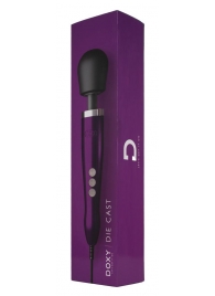 Фиолетовый жезловый проводной вибратор Doxy Die Cast - 37 см. - Doxy в Новосибирске Фиолетовый жезловый проводной вибратор Doxy Die Cast - 37 см. - Doxy