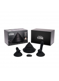 Конусный вибромассажер Cowgirl Cone с 2 насадками - CowGirl - купить с доставкой в Новосибирске
