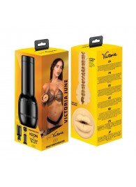 Мастурбатор-ротик Kiiroo Feel Victoria Mouth - Kiiroo - в Новосибирске купить с доставкой