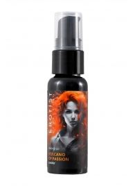 Гель с эффектом вибрации Volcano Of Passion со вкусом вишни - 25 мл. - Erotist Lubricants - купить с доставкой в Новосибирске