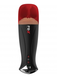 Мастурбатор-вагина в колбе с вибрацией Fuck-O-Matic Pro XL - Pipedream - в Новосибирске купить с доставкой