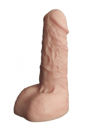 Телесный фаллоудлинитель с мошонкой Cock Next - 17 см. - LOVETOY (А-Полимер) - в Новосибирске купить с доставкой