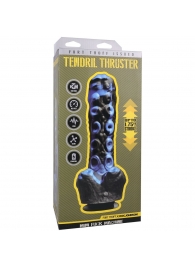 Черно-синяя мини-машина на присоске Tendril Thruster - 21,6 см. - Doc Johnson - купить с доставкой в Новосибирске
