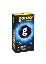 Супертонкие презервативы Ganzo Invisible - 12 шт. - Ganzo - купить с доставкой в Новосибирске