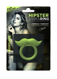 Люминесцентное эрекционное виброкольцо Hipster - Clara Morgane - в Новосибирске купить с доставкой