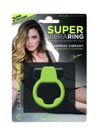 Люминесцентное эрекционное виброкольцо Super - Clara Morgane - в Новосибирске купить с доставкой
