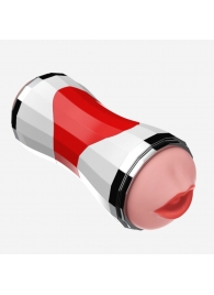 Двусторонний мастурбатор в колбе Power Grip Cup - вагина и ротик - Boys of Toys - в Новосибирске купить с доставкой