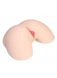 Мастурбатор-полуторс с двойным слоем материала Jenny Onahole Real Hips - KOKOS - в Новосибирске купить с доставкой